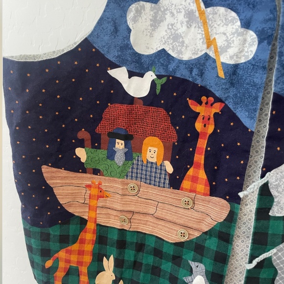 Noah's Ark Religious Christian Jesus Animal Sea Ocean Bible God Godly Vest Top - Picture 2 of 8